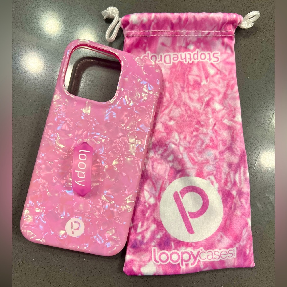 Loopy Pink Opal iPhone 13 Pro Case